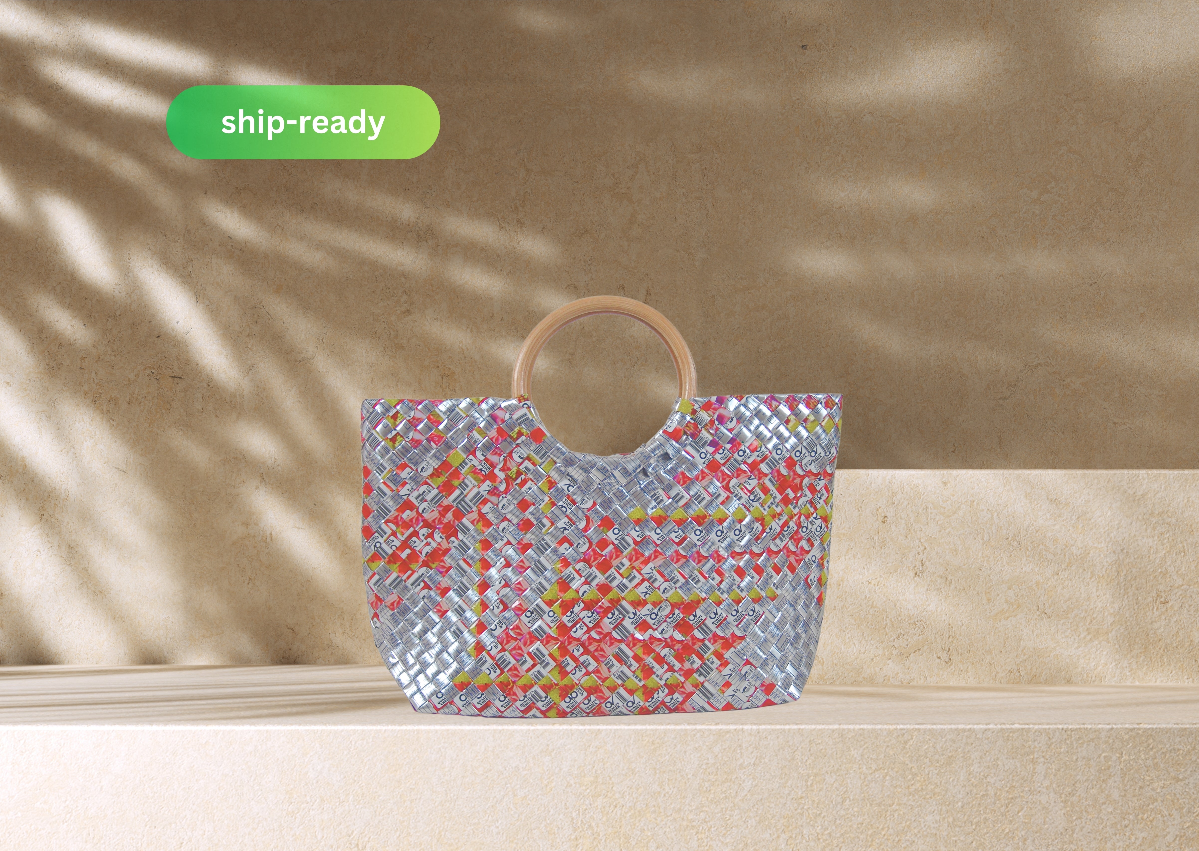 Santa Fe Tote Small - Stardust Flame