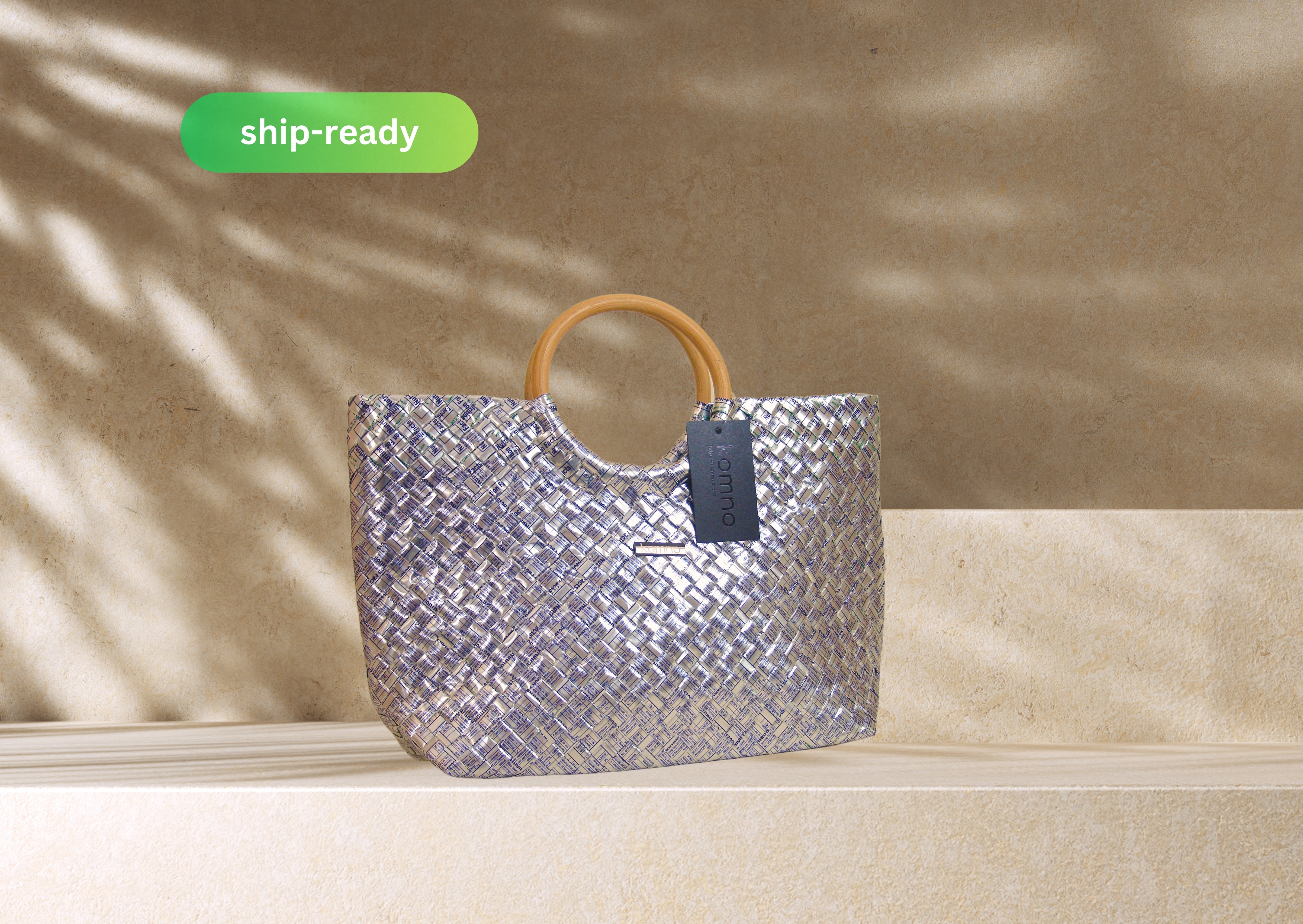 Santa Fe Tote Small - Pearl Drift